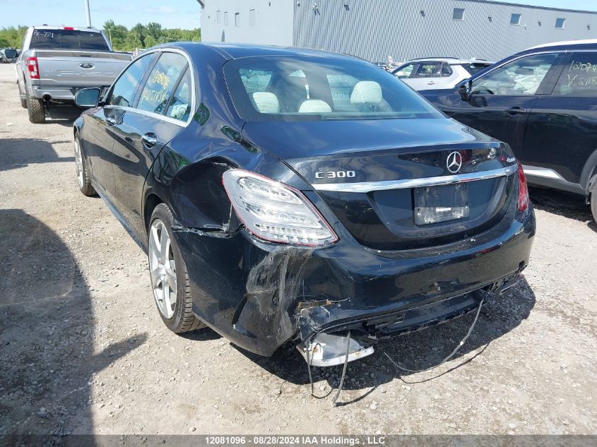 2018 Mercedes-Benz C 300 4Matic VIN: 55SWF4KB3JU251434 Lot: 12081096