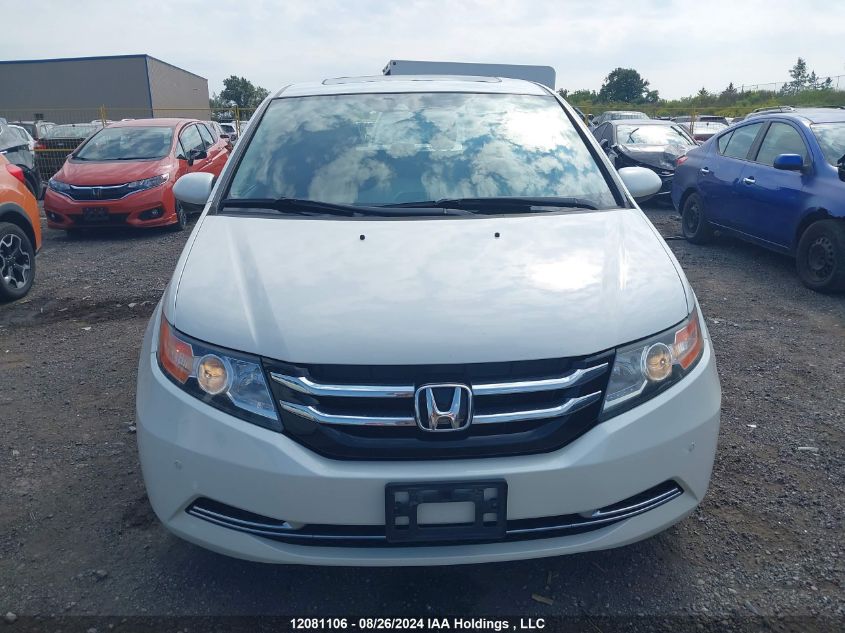 2015 Honda Odyssey VIN: 5FNRL5H61FB506547 Lot: 12081106