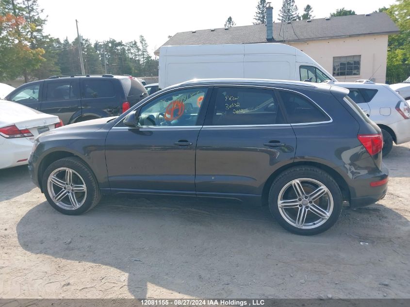 2012 Audi Q5 VIN: WA1VFCFP8CA095118 Lot: 12081155