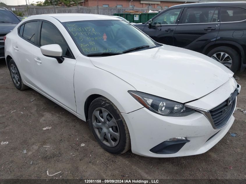 2015 Mazda Mazda3 VIN: 3MZBM1U76FM147694 Lot: 12081158