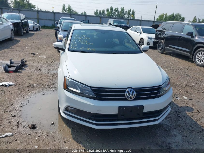 2016 Volkswagen Jetta 1.8T Sport VIN: 3VWD07AJ9GM384317 Lot: 12081174