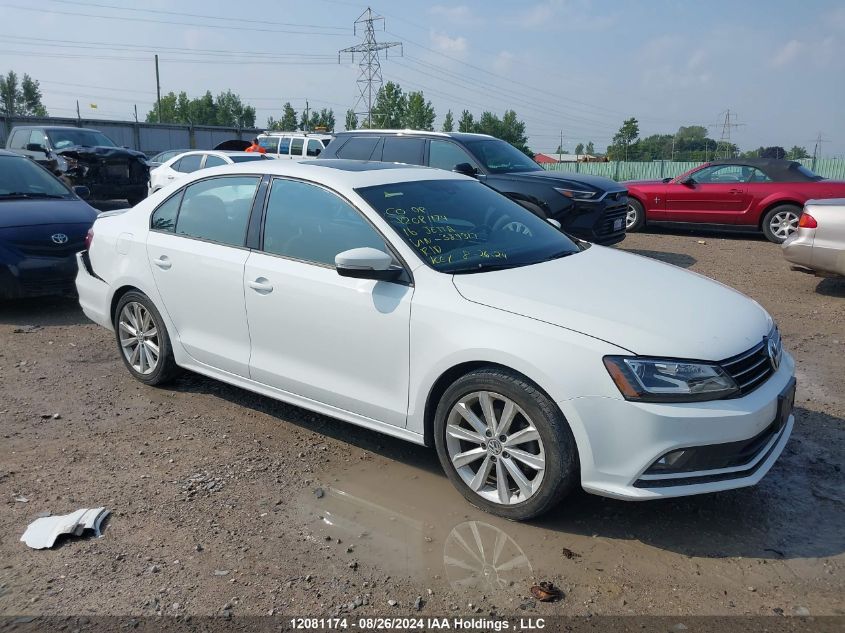 2016 Volkswagen Jetta 1.8T Sport VIN: 3VWD07AJ9GM384317 Lot: 12081174