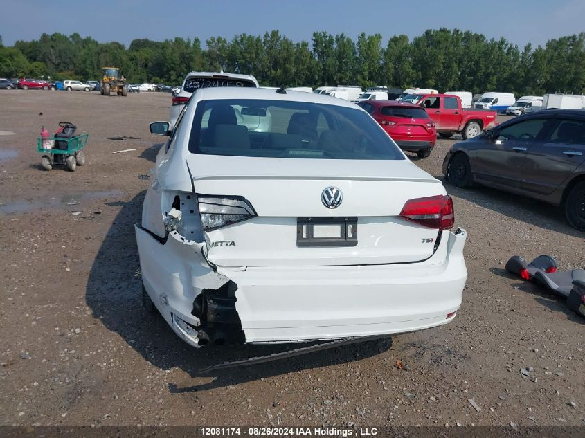 2016 Volkswagen Jetta 1.8T Sport VIN: 3VWD07AJ9GM384317 Lot: 12081174
