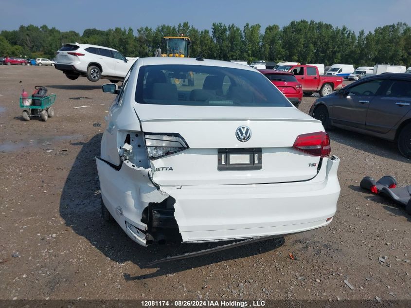 2016 Volkswagen Jetta 1.8T Sport VIN: 3VWD07AJ9GM384317 Lot: 12081174