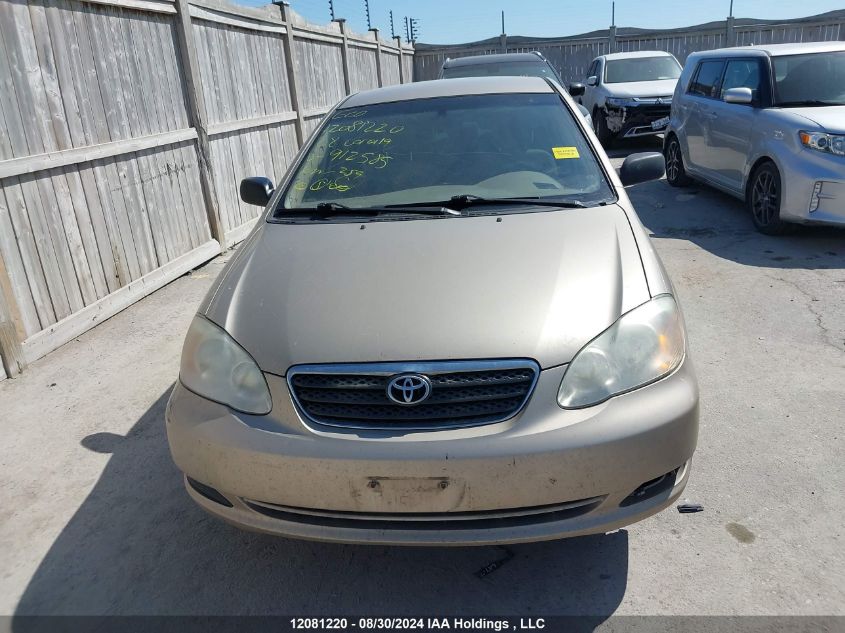 2008 Toyota Corolla Ce VIN: 2T1BR32E78C912585 Lot: 12081220