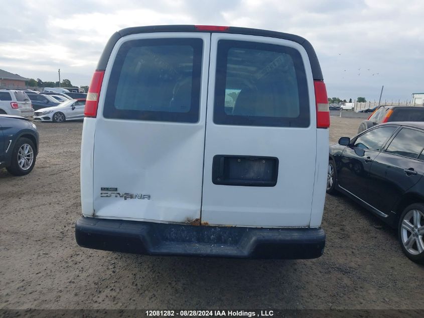 2010 GMC Savana Cargo Van VIN: 1GTZGGBA6A1140972 Lot: 12081282