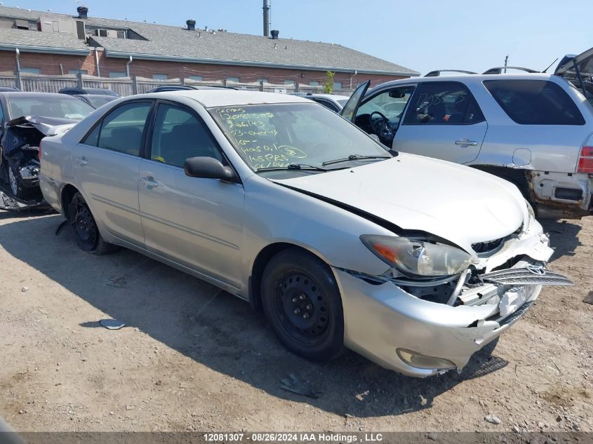 2003 Toyota Camry Le/Xle VIN: JTDBE32K130226143 Lot: 12081307