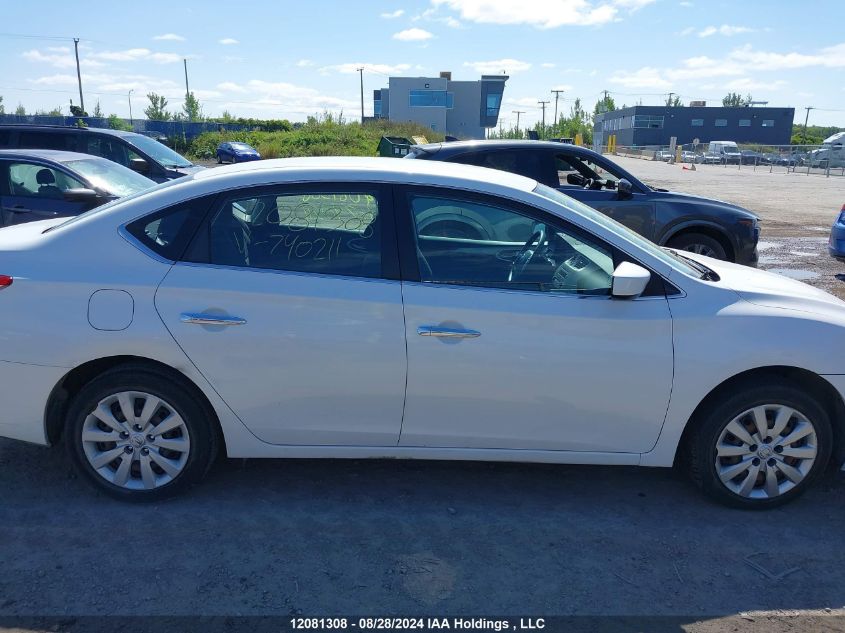 2013 Nissan Sentra VIN: 3N1AB7AP9DL740211 Lot: 12081308