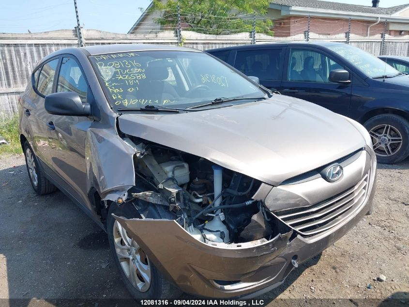 2013 Hyundai Tucson L VIN: KM8JT3AB6DU706588 Lot: 12081316