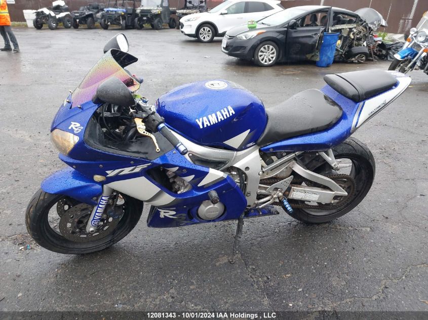 2000 Yamaha Yzfr6 VIN: JYARJ04N0YA001029 Lot: 12081343