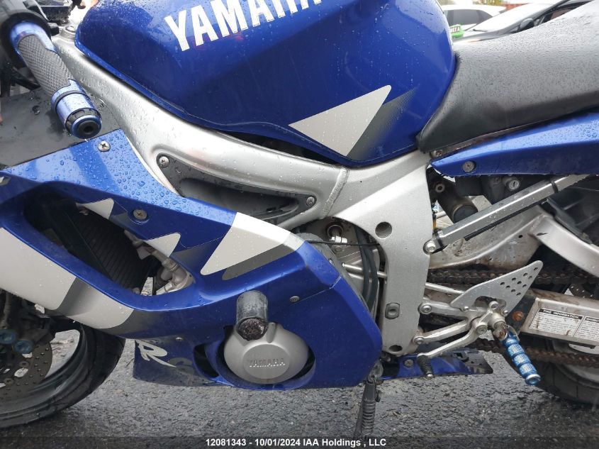 2000 Yamaha Yzfr6 VIN: JYARJ04N0YA001029 Lot: 12081343