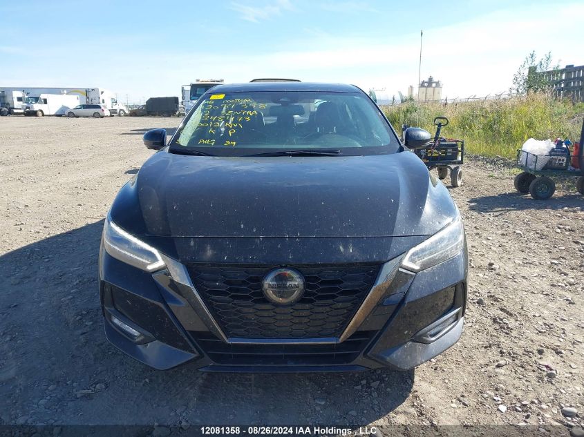 2022 Nissan Sentra VIN: 3N1AB8DV5NY248473 Lot: 12081358