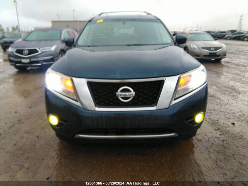 2014 Nissan Pathfinder VIN: 5N1AR2MMXEC635537 Lot: 12081366