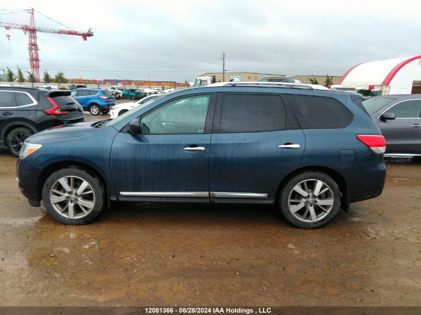 2014 Nissan Pathfinder VIN: 5N1AR2MMXEC635537 Lot: 12081366