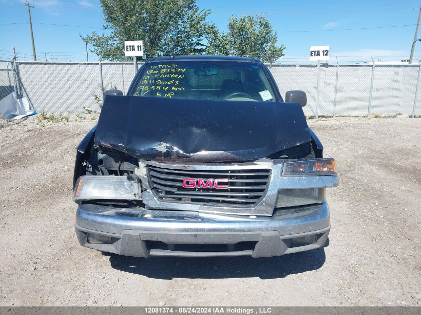 1GTCSCD93A8118063 2010 GMC Canyon