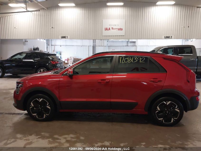 2023 Kia Niro Ev VIN: KNDCR3L11P5044515 Lot: 12081392