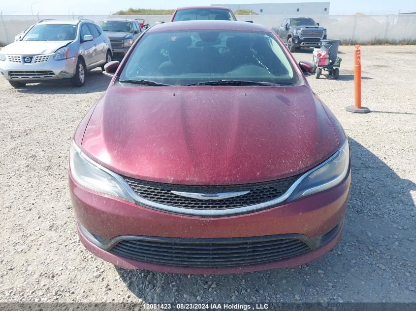 2016 Chrysler 200 Lx VIN: 1C3CCCFB1GN122771 Lot: 12081423