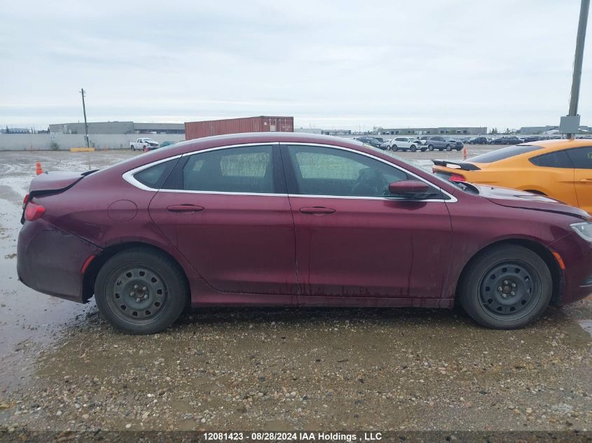 2016 Chrysler 200 Lx VIN: 1C3CCCFB1GN122771 Lot: 12081423