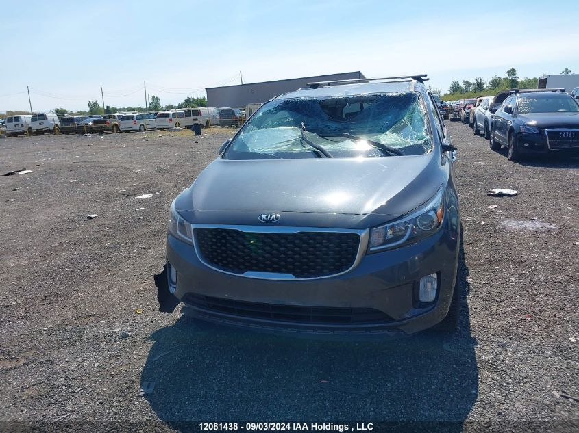 KNDMC5C13H6316625 2017 Kia Sedona Ex/Sx