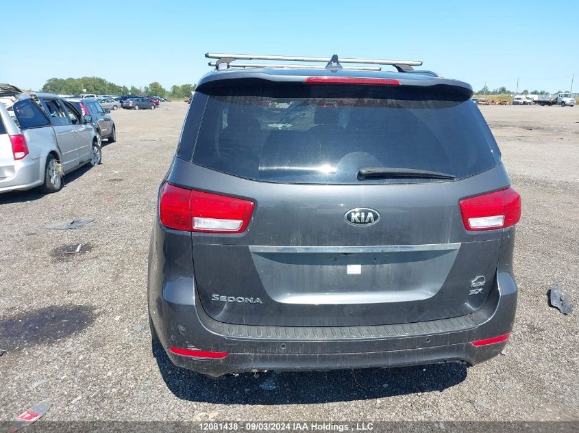 KNDMC5C13H6316625 2017 Kia Sedona Ex/Sx