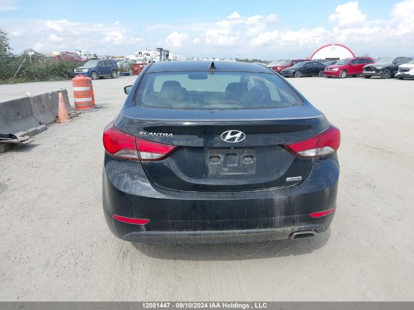 2014 Hyundai Elantra Se/Sport/Limited VIN: KMHDH4AH0EU187113 Lot: 12081447