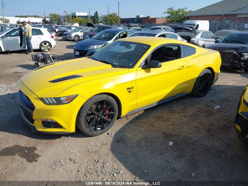 2015 Ford Mustang Gt Premium VIN: 1FA6P8CF7F5410364 Lot: 12081448