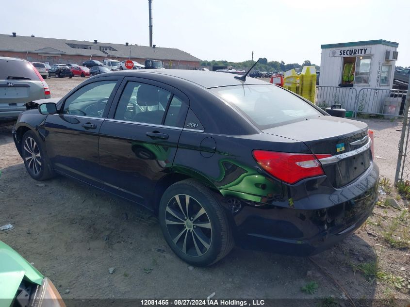 2012 Chrysler 200 S VIN: 1C3CCBHG3CN192124 Lot: 12081455