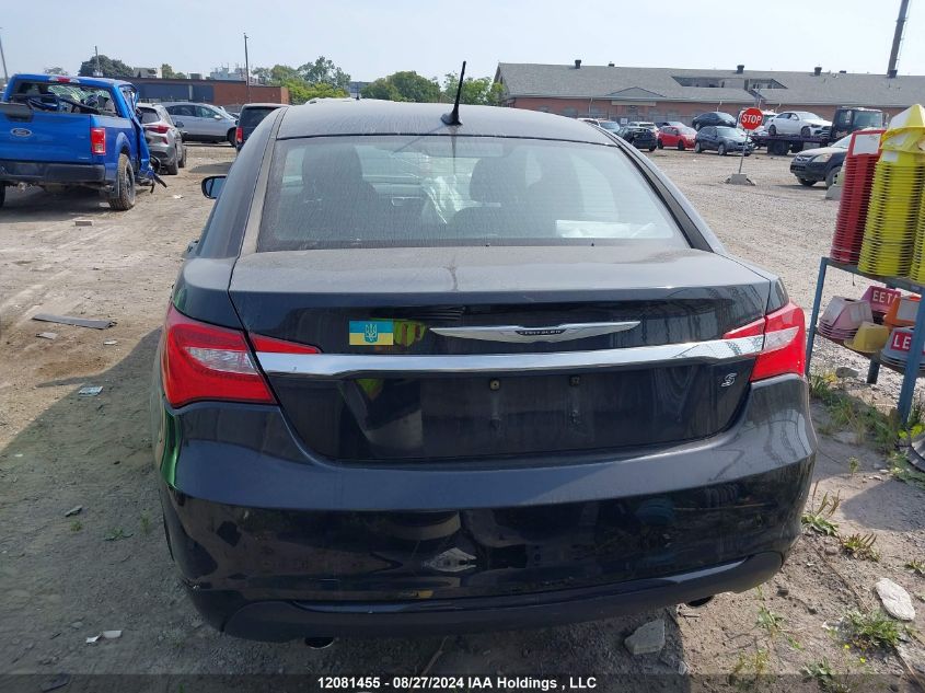 2012 Chrysler 200 S VIN: 1C3CCBHG3CN192124 Lot: 12081455