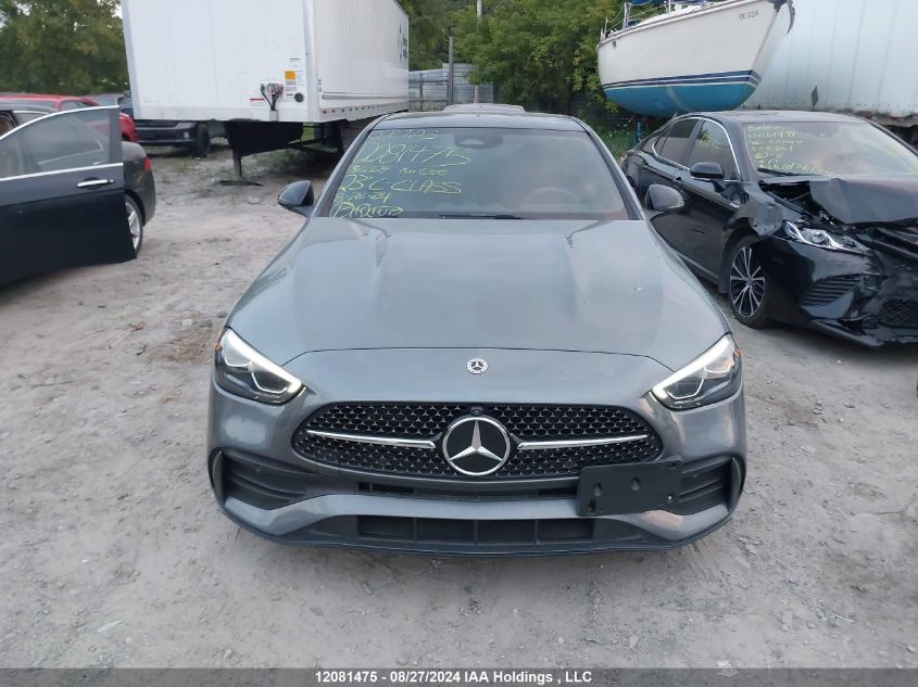 2023 Mercedes-Benz C-Class C 300 VIN: W1KAF4HB6PR136029 Lot: 12081475