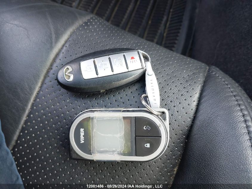 2010 Infiniti G37X VIN: JN1CV6AR7AM456959 Lot: 12081486