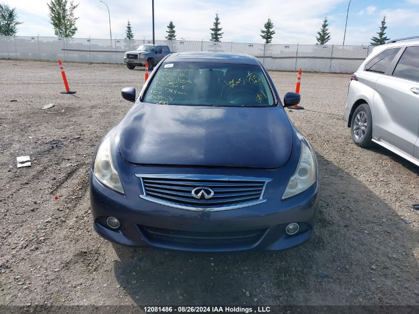 2010 Infiniti G37X VIN: JN1CV6AR7AM456959 Lot: 12081486
