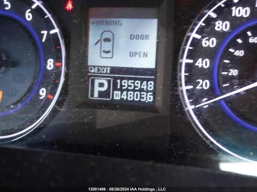 2010 Infiniti G37X VIN: JN1CV6AR7AM456959 Lot: 12081486