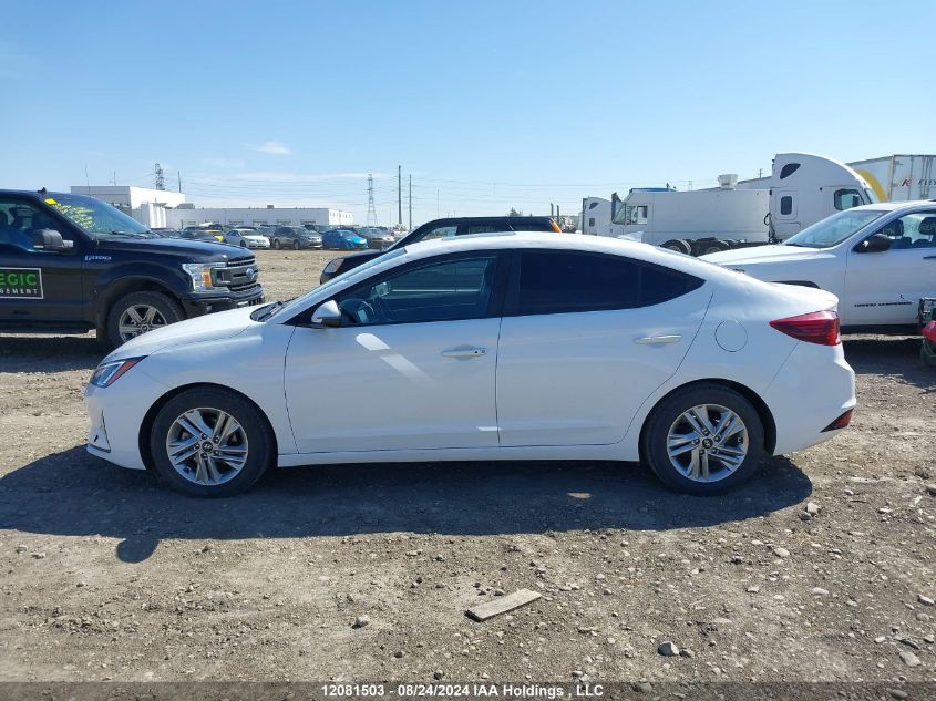 2020 Hyundai Elantra Preferred With Sun And Safety Package Auto Ivt VIN: KMHD84LF6LU062139 Lot: 12081503