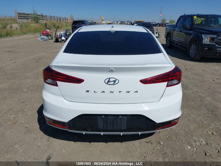 2020 Hyundai Elantra Preferred With Sun And Safety Package Auto Ivt VIN: KMHD84LF6LU062139 Lot: 12081503