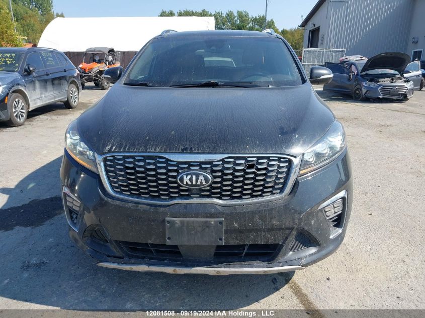 2019 Kia Sorento VIN: 5XYPKDA59KG493927 Lot: 12081508