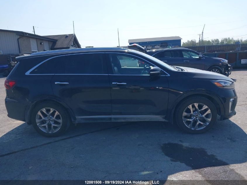 2019 Kia Sorento VIN: 5XYPKDA59KG493927 Lot: 12081508