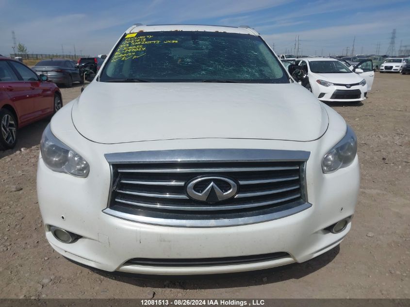 2013 Infiniti Jx35 VIN: 5N1AL0MM8DC304055 Lot: 12081513