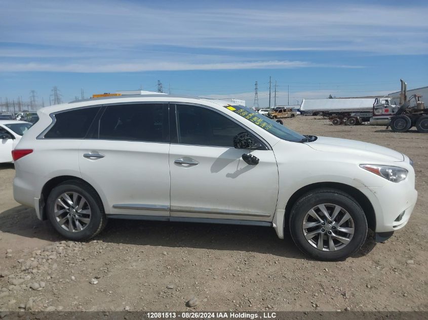 2013 Infiniti Jx35 VIN: 5N1AL0MM8DC304055 Lot: 12081513