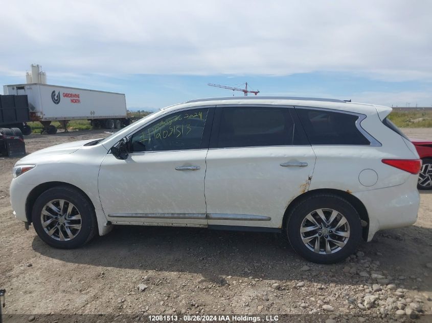 2013 Infiniti Jx35 VIN: 5N1AL0MM8DC304055 Lot: 12081513