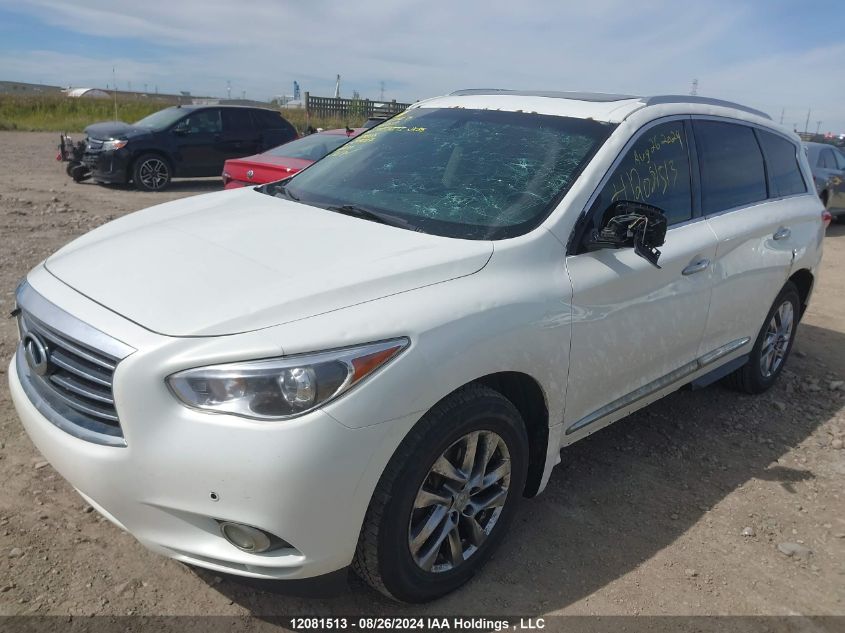 2013 Infiniti Jx35 VIN: 5N1AL0MM8DC304055 Lot: 12081513