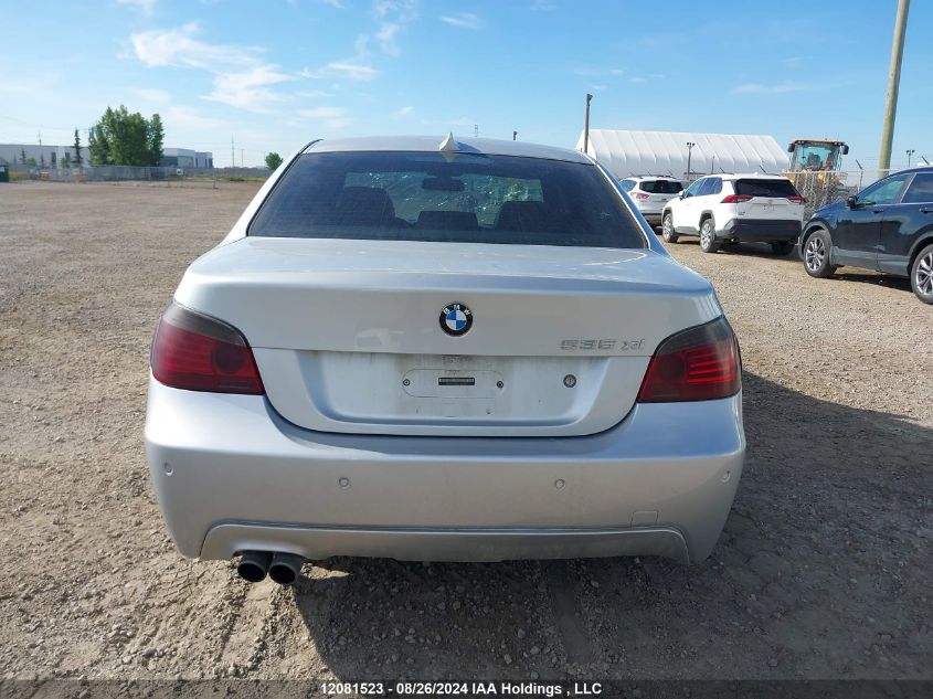 2008 BMW 5 Series VIN: WBANV93568CW55046 Lot: 12081523