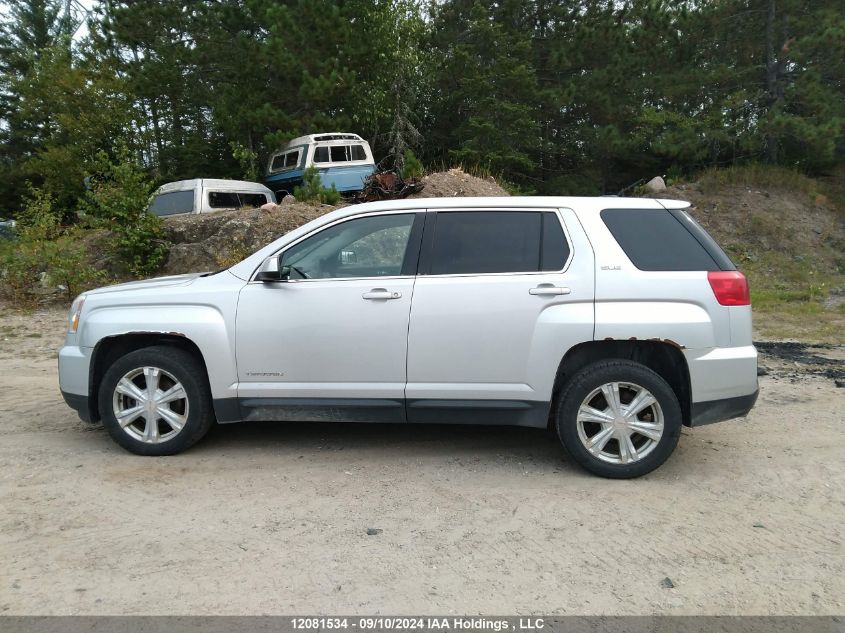 2017 GMC Terrain VIN: 2GKALMEK4H6143876 Lot: 12081534