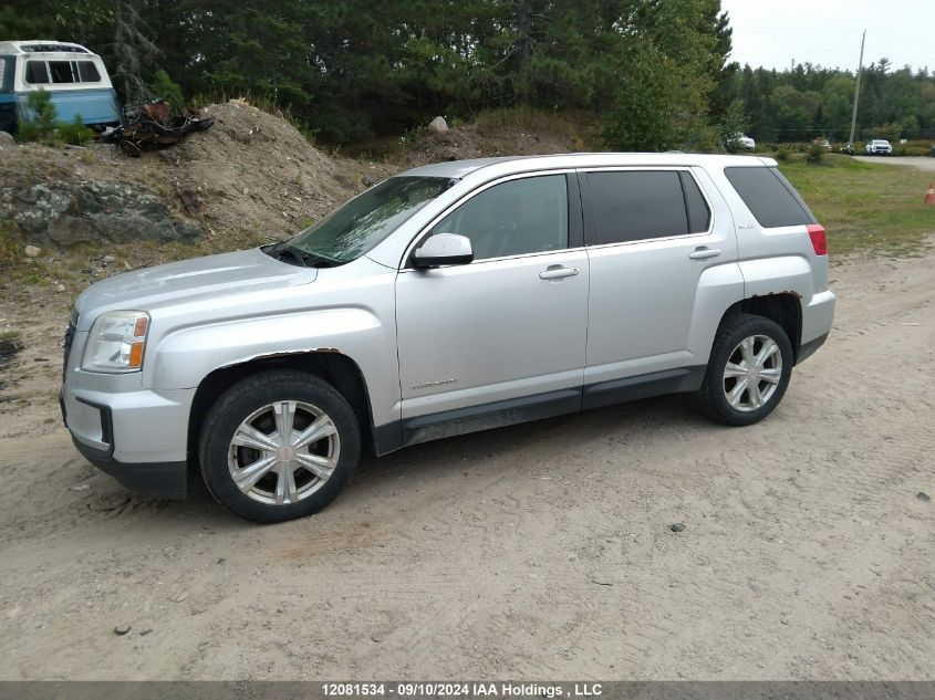 2017 GMC Terrain VIN: 2GKALMEK4H6143876 Lot: 12081534