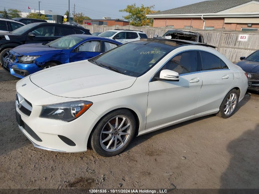 2018 Mercedes-Benz Cla VIN: WDDSJ4GB8JN570164 Lot: 12081535