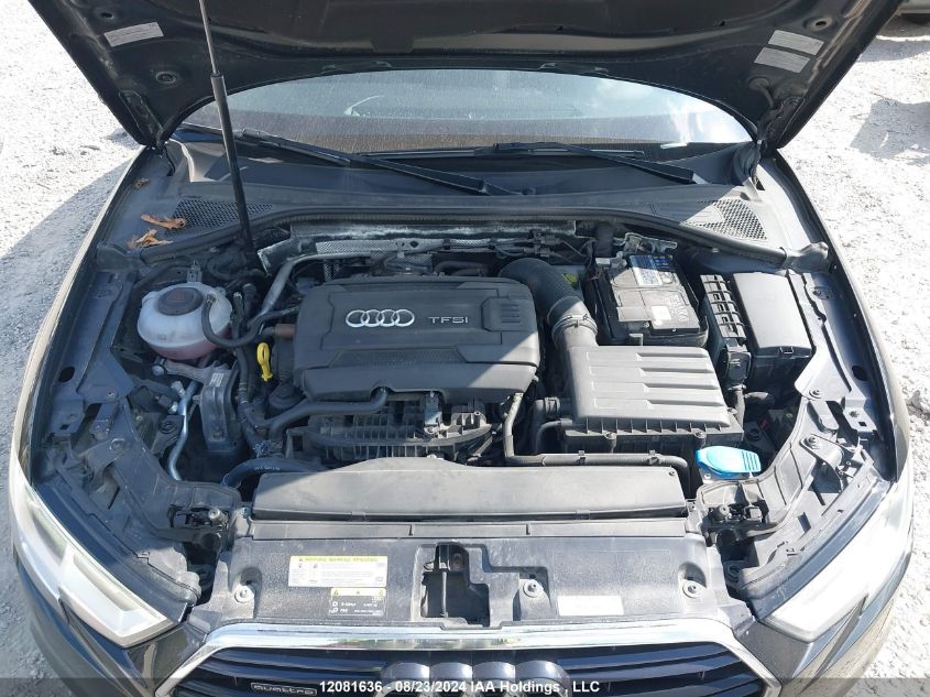 2019 Audi A3 Sedan VIN: WAUBEGFF0K1026834 Lot: 12081636