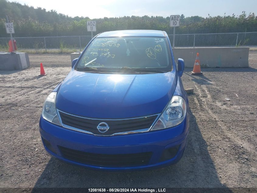 2010 Nissan Versa S/Sl VIN: 3N1BC1CP4AL357087 Lot: 12081638