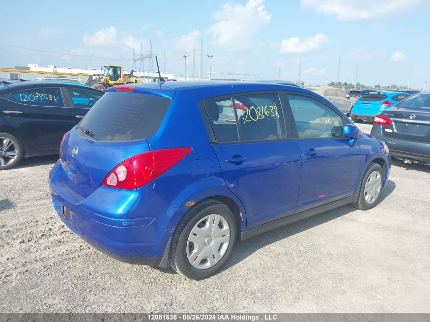 2010 Nissan Versa S/Sl VIN: 3N1BC1CP4AL357087 Lot: 12081638