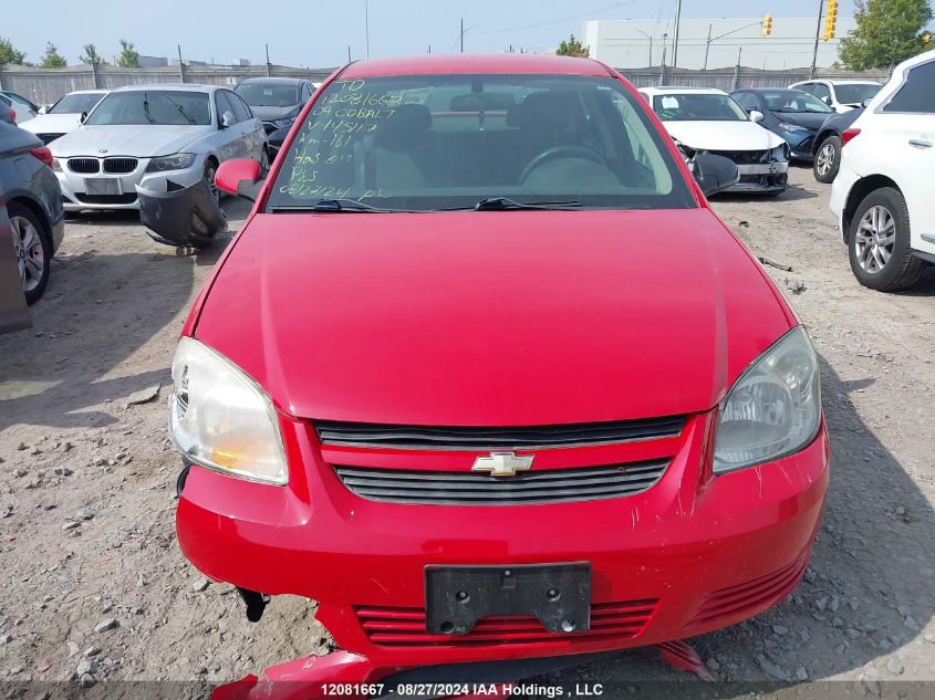 2009 Chevrolet Cobalt VIN: 1G1AT55H397145117 Lot: 12081667