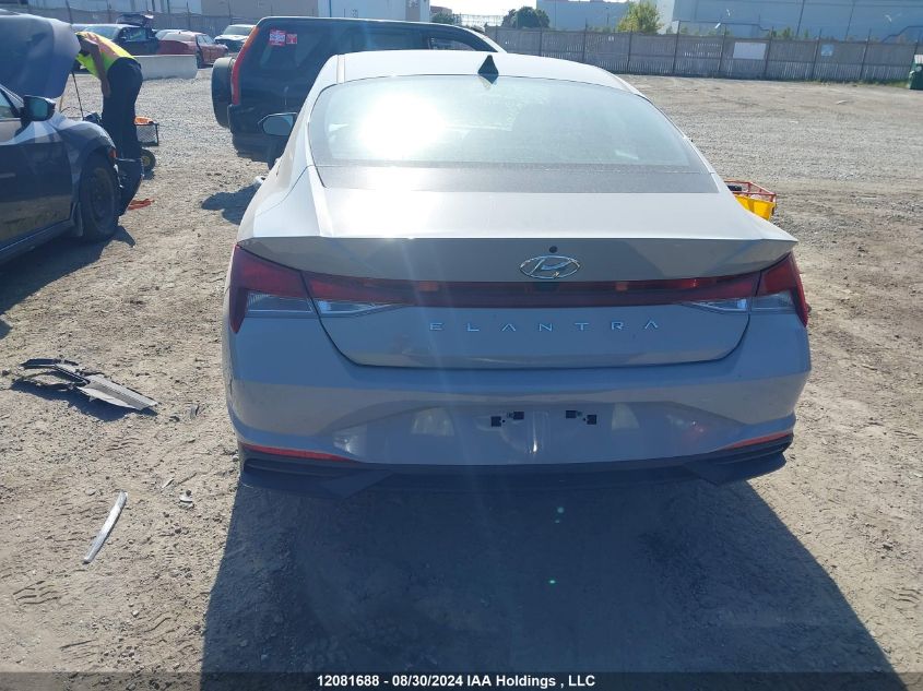 2022 Hyundai Elantra Sel VIN: KMHLM4AG0NU310911 Lot: 12081688