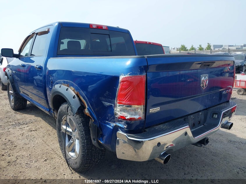 2009 Dodge Ram 1500 Laramie VIN: 1D3HV13T09S733206 Lot: 12081697